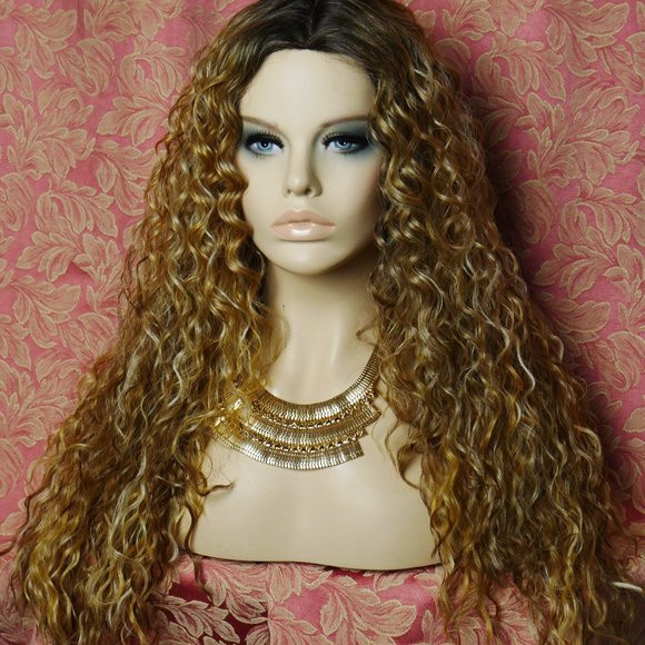 Other - Deep wave Dirty blonde wig